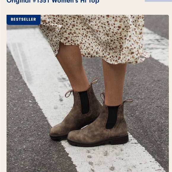 Blundstone Original #1351 Women's Hi Top
Rustic Brown - Picture 5 of 9